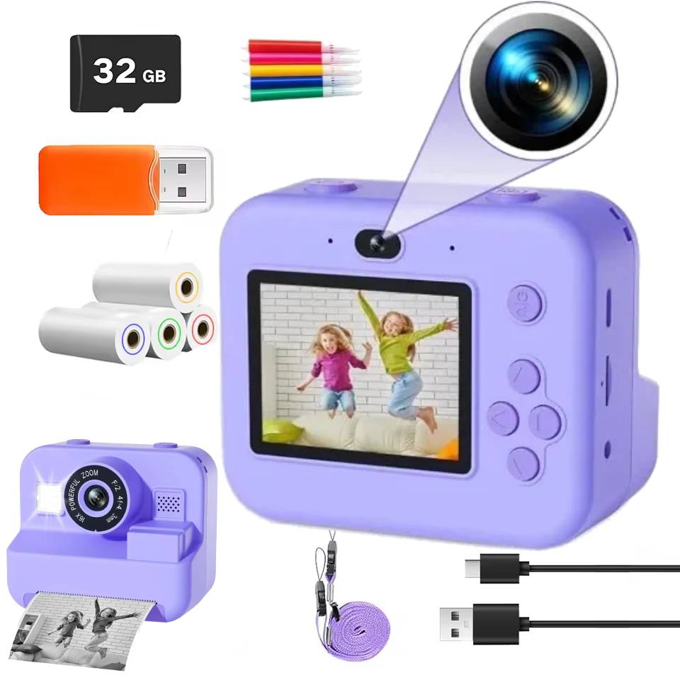 Kids Education Video - Kamera Video Digital Mini Anak-anak 1080P