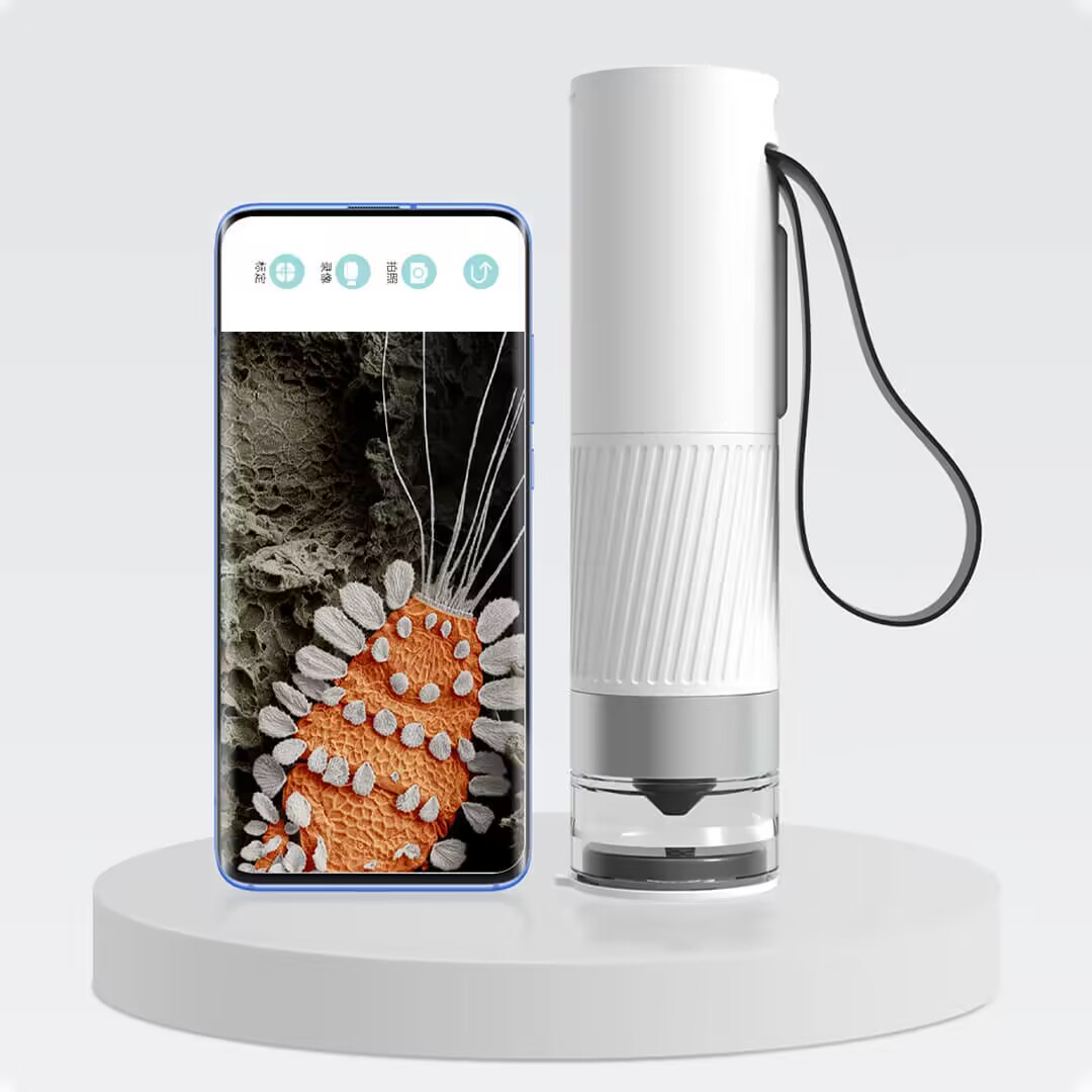 Kids Education Video - Mikroskop portabel anak USB 400X, mikroskop