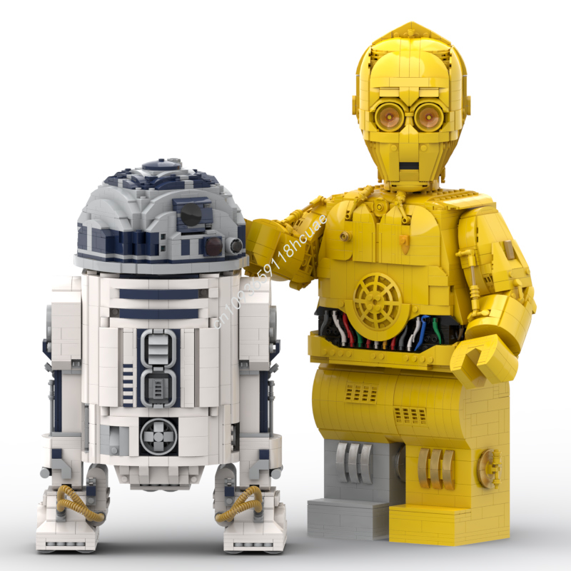 2545PCS MOC Star Battle C-3PO  - Kids Education Film ulasan dan harga