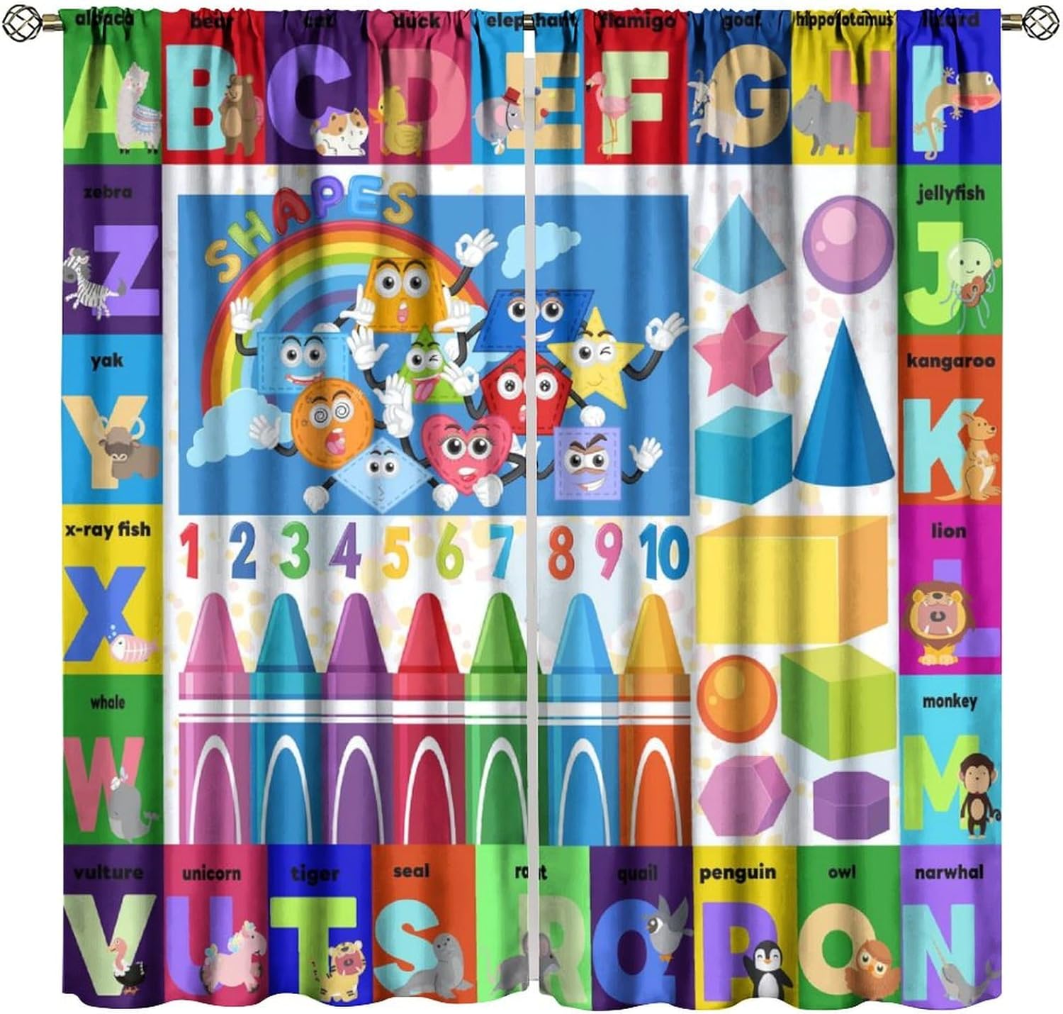 Tirai Edukasi ABC Berwarna-war - Kids Education Youtube ulasan dan harga