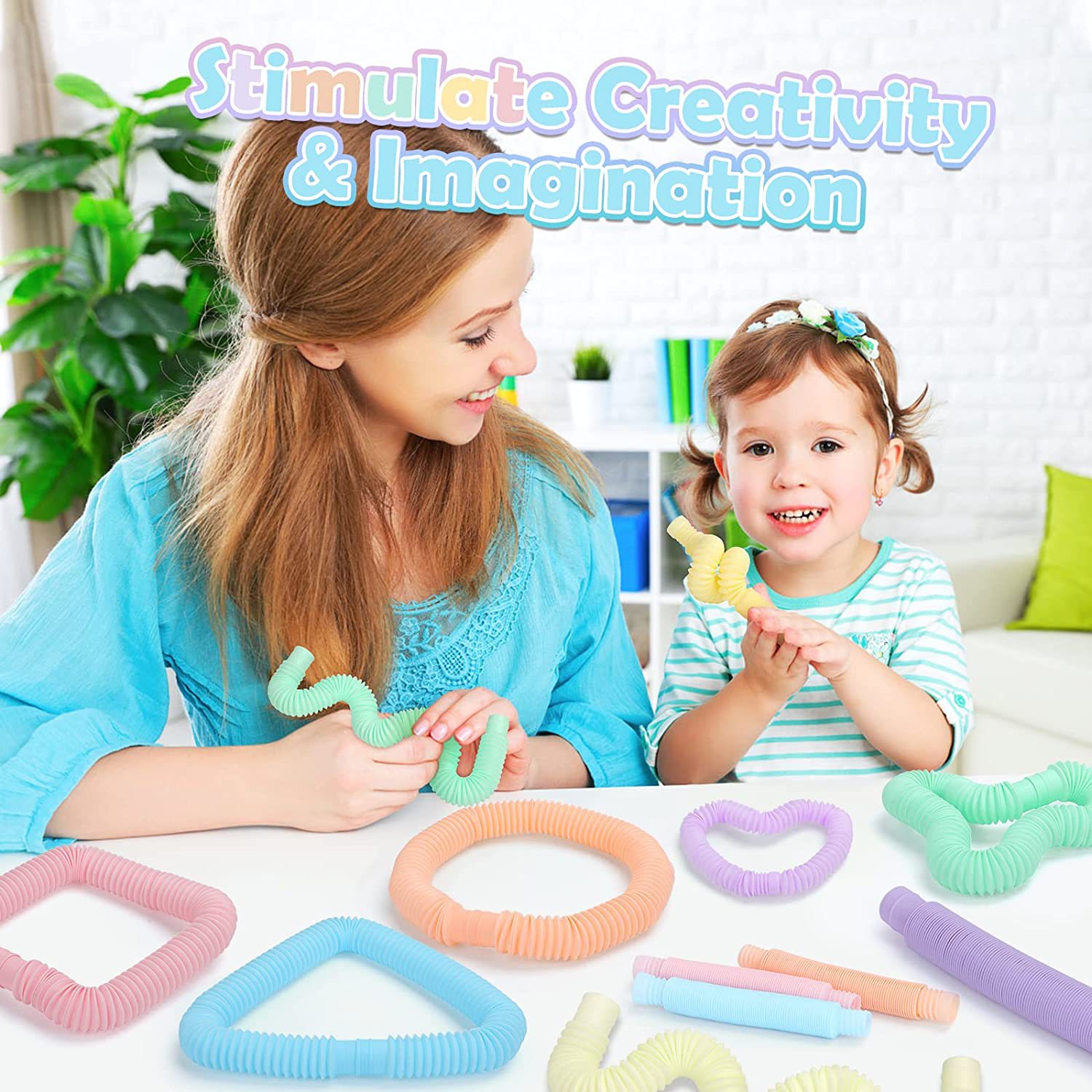 Tabung Warna-warni yang Dapat  - Kids Education Youtube ulasan dan harga